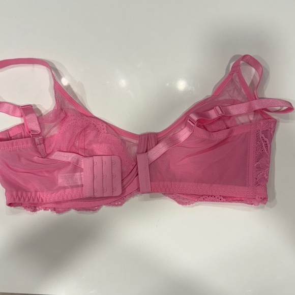 NWT Shecurve Pink Lace Bra - Picture 3 of 5
